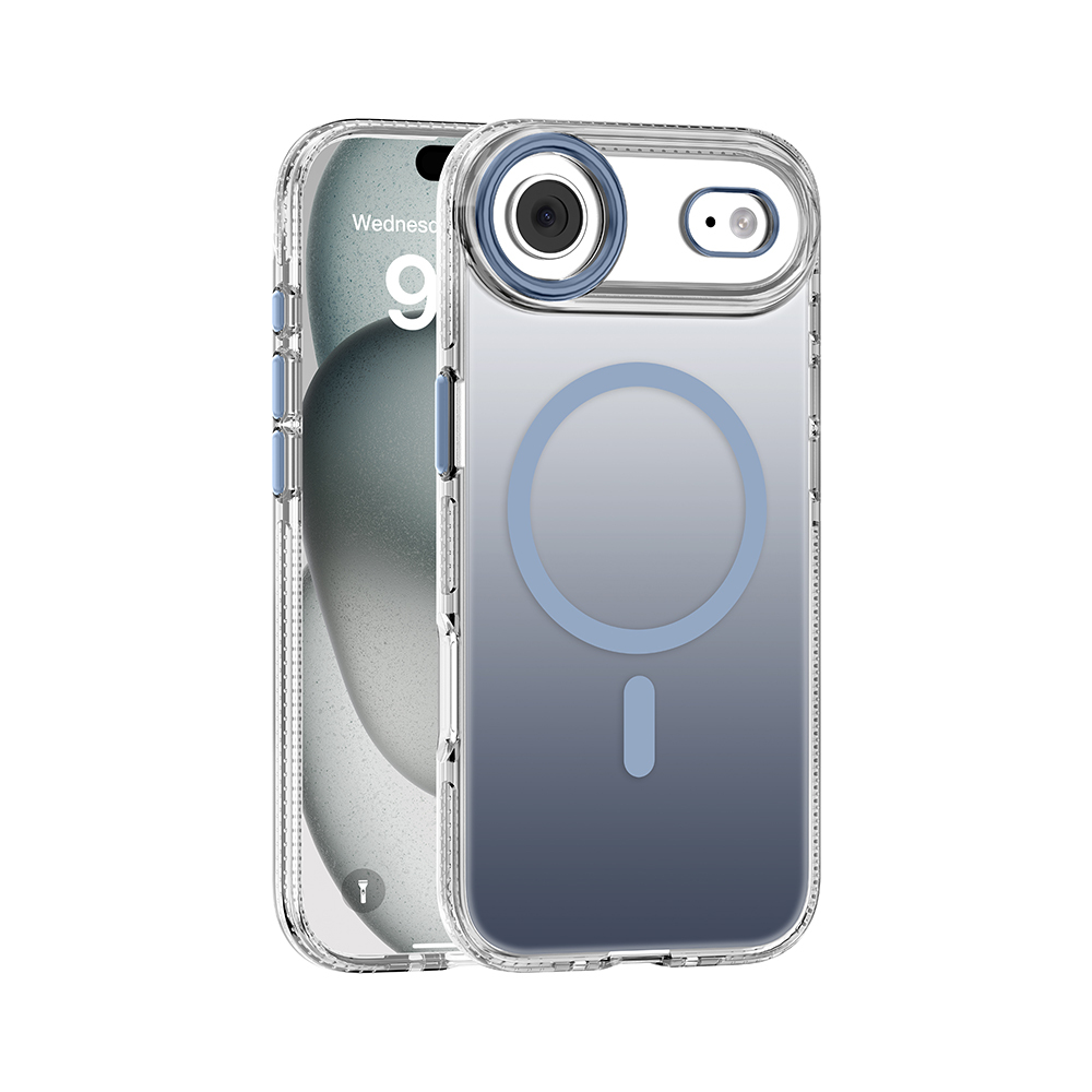 Apple iPhone 17 Air Kılıf M-safe Şarj Özellikli Sararmaya Karşı Dayanıklı Mutural Icesense Serisi Kapak - 5