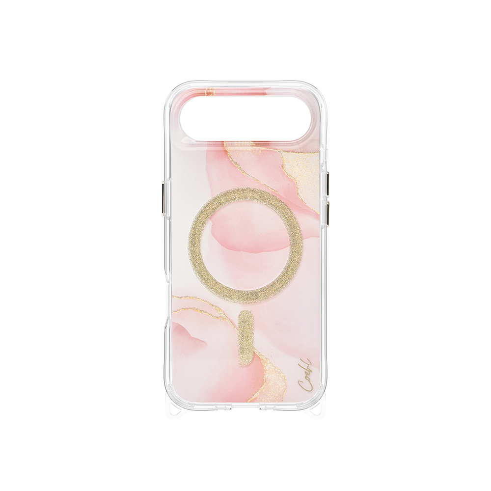 Apple iPhone 17 Air Kılıf M-safe Şarj Özellikli Simli Magnetik Coehl Aeris Kapak - 3