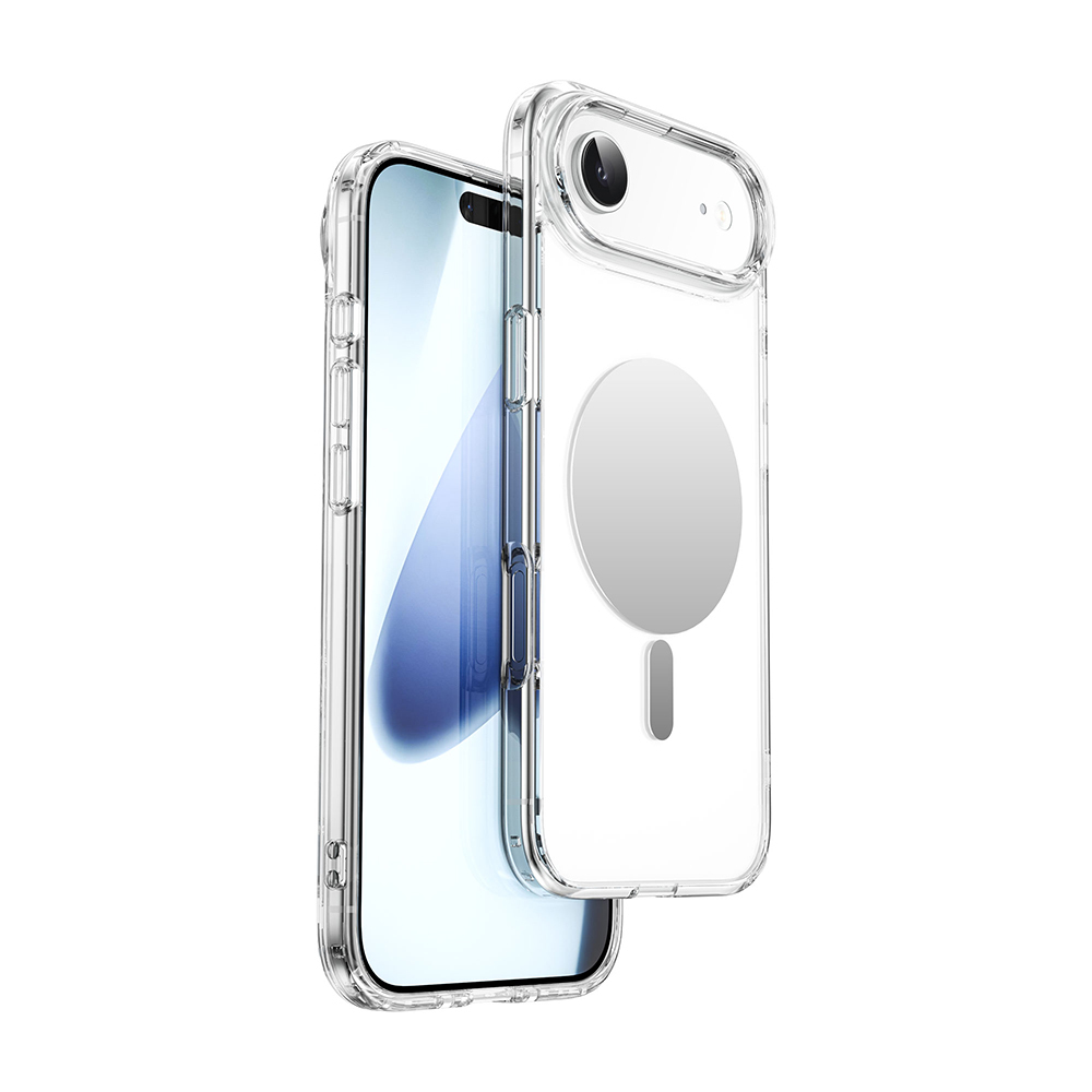 Apple iPhone 17 Air Kılıf M-safe Şarj Özellikli Wiwu MCC-701 Aynalı Pro Serisi Sert PC Kapak - 4