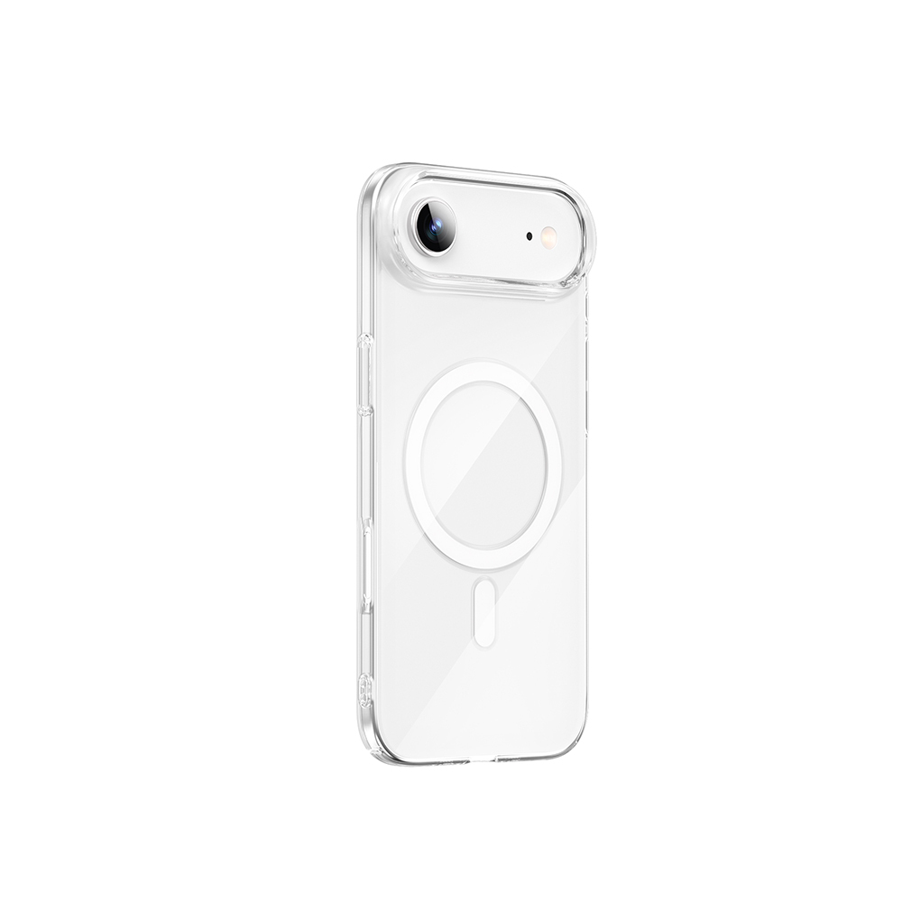 Apple iPhone 17 Air Kılıf M-safe Şarj Özellikli Wiwu YXK-207 Invisible Pro Sert PC Kapak - 3