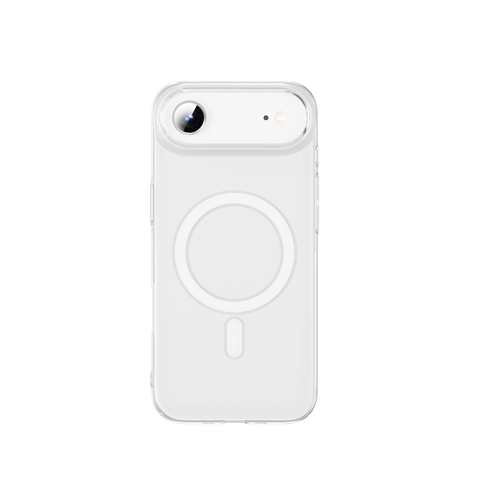 Apple iPhone 17 Air Kılıf M-safe Şarj Özellikli Wiwu YXK-207 Invisible Pro Sert PC Kapak - 4