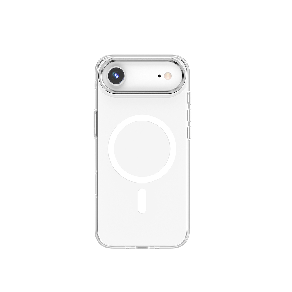 Apple iPhone 17 Air Kılıf M-safe Şarj Özellikli Wiwu YXK-208 Invisible Ultra Sert PC Kapak - 4