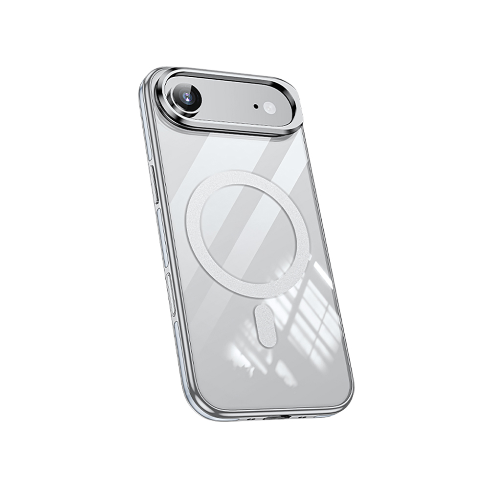 Apple iPhone 17 Air Kılıf M-safe Şarj Özellikli Wlons Standlı Efsane Kapak - 6