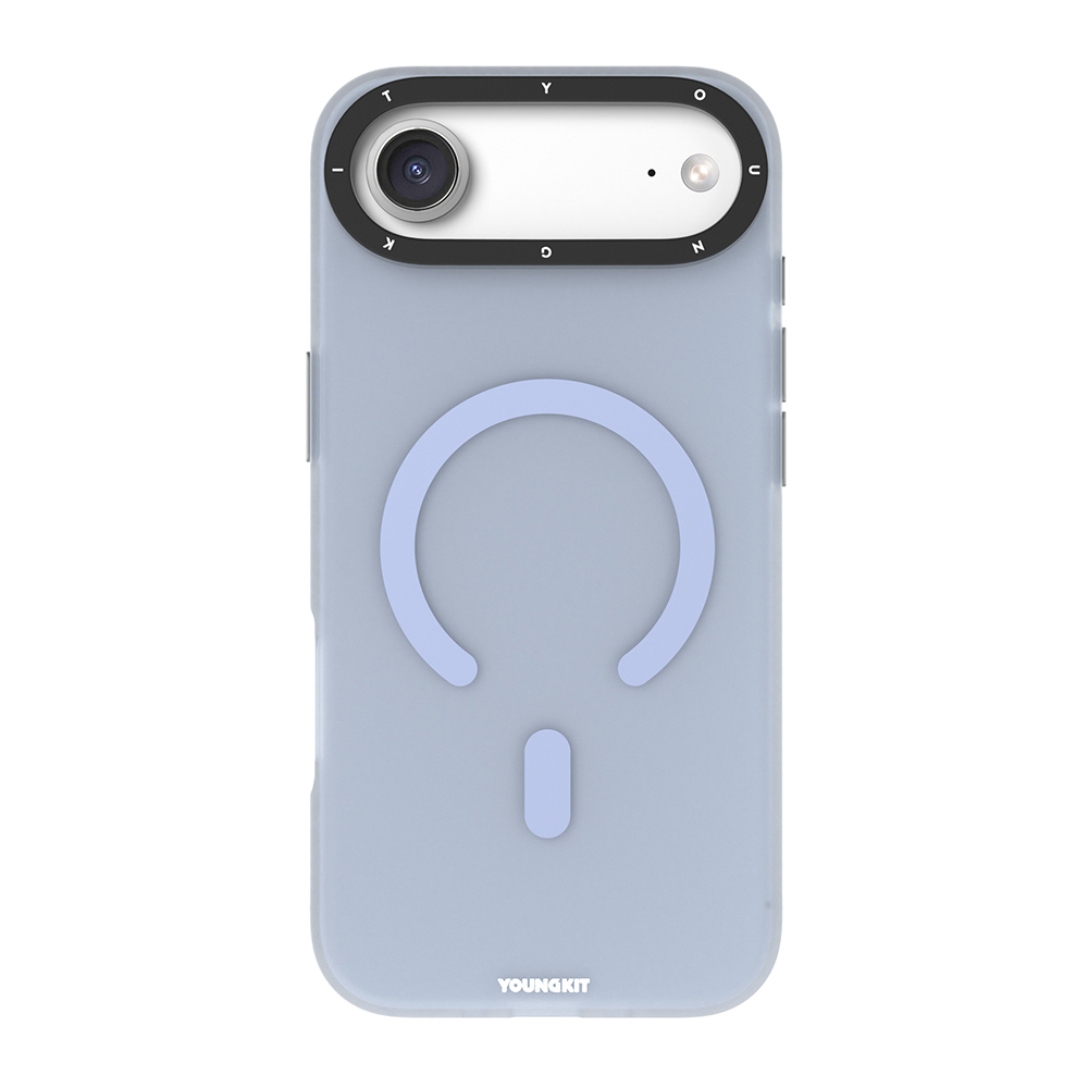 Apple iPhone 17 Air Kılıf M-safe Şarj Özellikli Youngkit Hidden Sand Serisi Kapak - 2