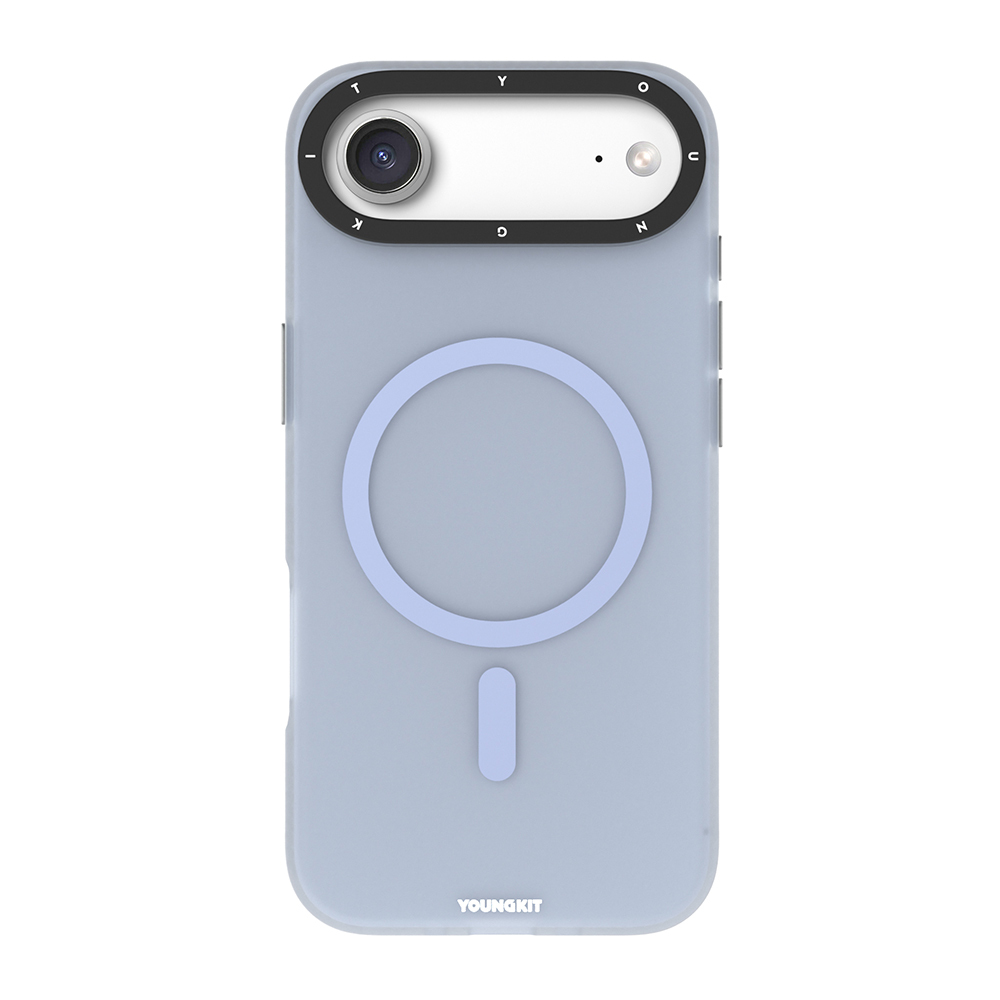 Apple iPhone 17 Air Kılıf M-safe Şarj Özellikli Youngkit Hidden Sand Serisi Kapak - 3