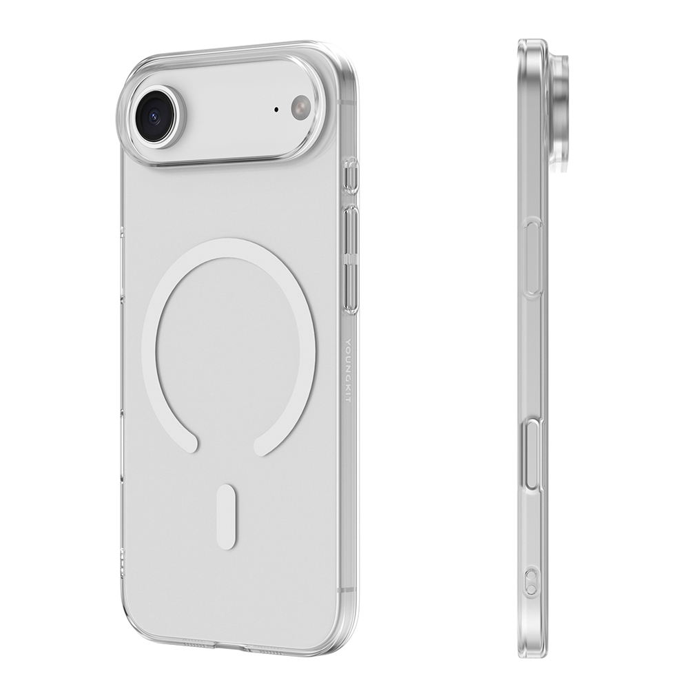 Apple iPhone 17 Air Kılıf M-safe Şarj Özellikli Youngkit High Definition Serisi Kapak - 3