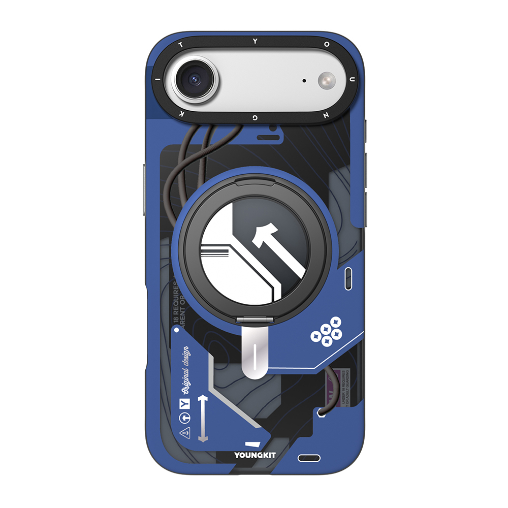 Apple iPhone 17 Air Kılıf M-safe Şarj Özellikli Youngkit Starship Serisi Kapak - 1