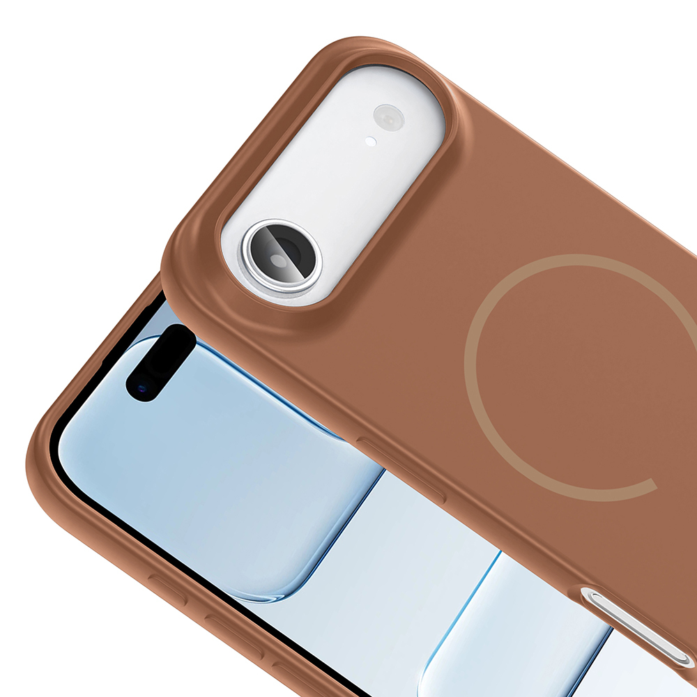 Apple iPhone 17 Air Kılıf M-safe Şarj Özellikli Zore Meta Kapak - 17