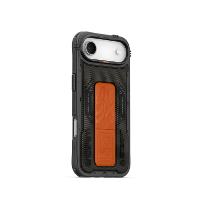 Apple iPhone 17 Air Kılıf SkinArma M-safe Şarj Özellikli Airbag Tasarımlı Standlı Phantom Kapak Yeşil