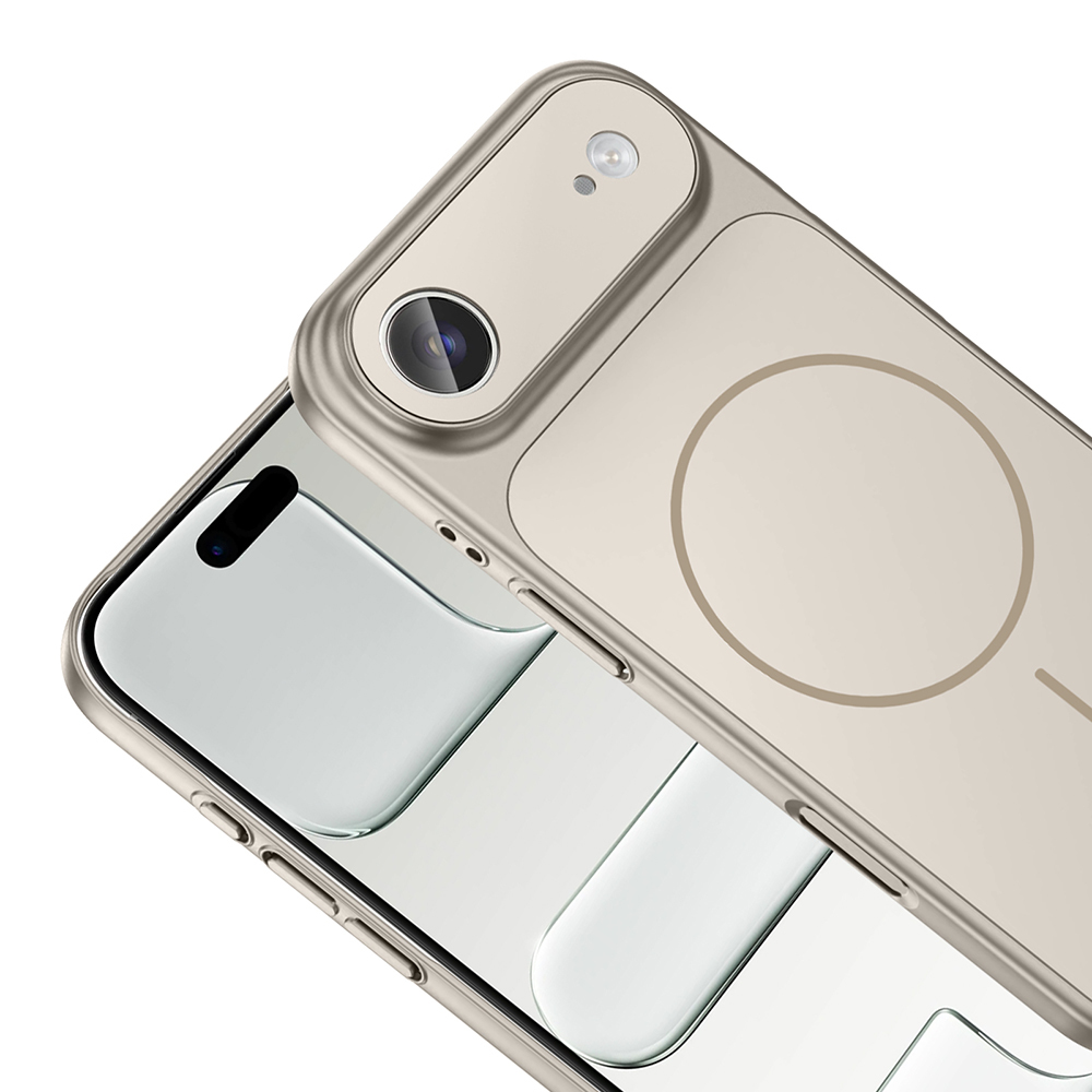 Apple iPhone 17 Air Kılıf Zore M-Safe Şarj Özellikli Kamera Korumalı Formen Kapak - 16
