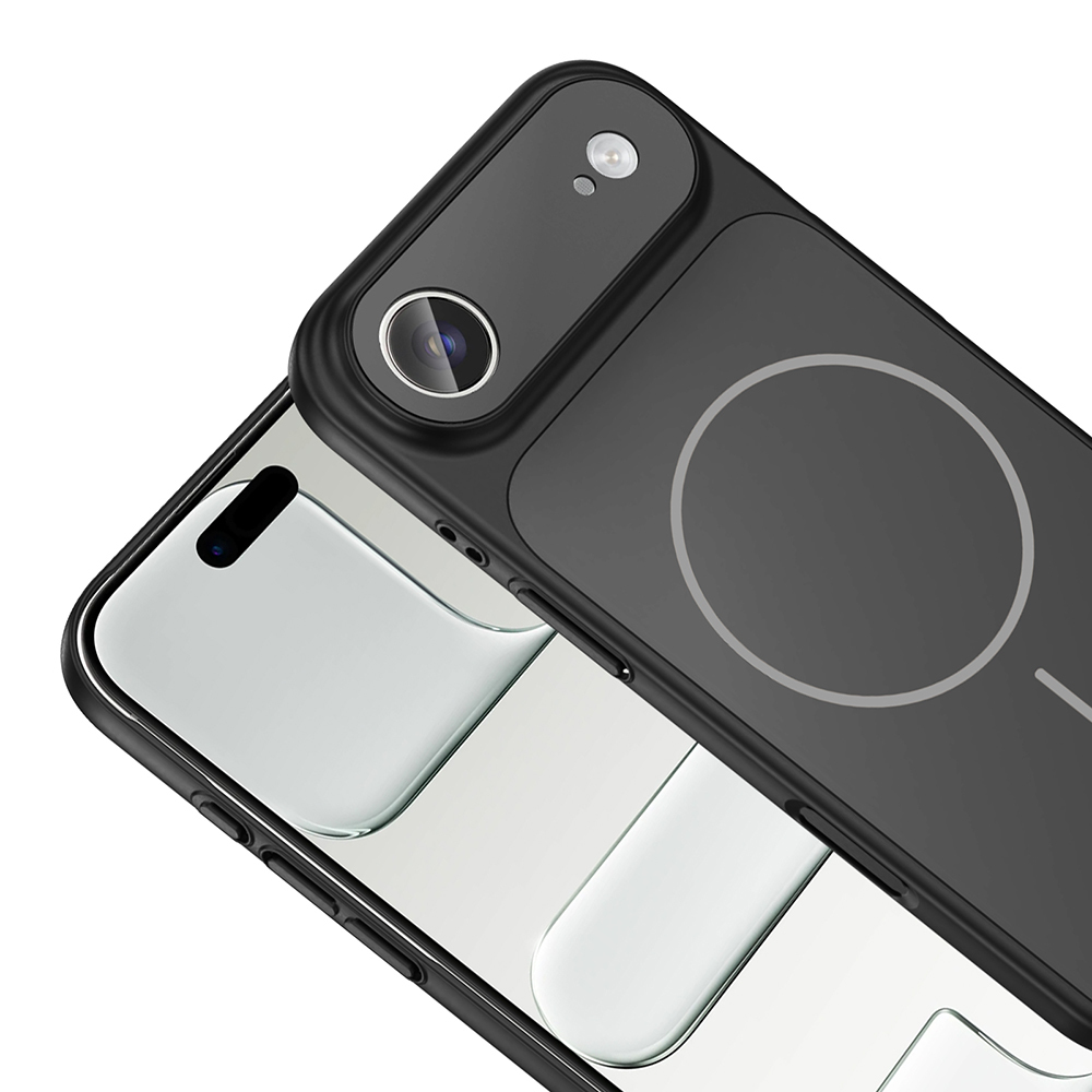 Apple iPhone 17 Air Kılıf Zore M-Safe Şarj Özellikli Kamera Korumalı Formen Kapak - 14