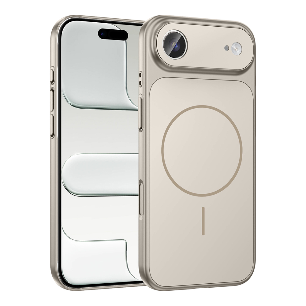 Apple iPhone 17 Air Kılıf Zore M-Safe Şarj Özellikli Kamera Korumalı Formen Kapak - 1