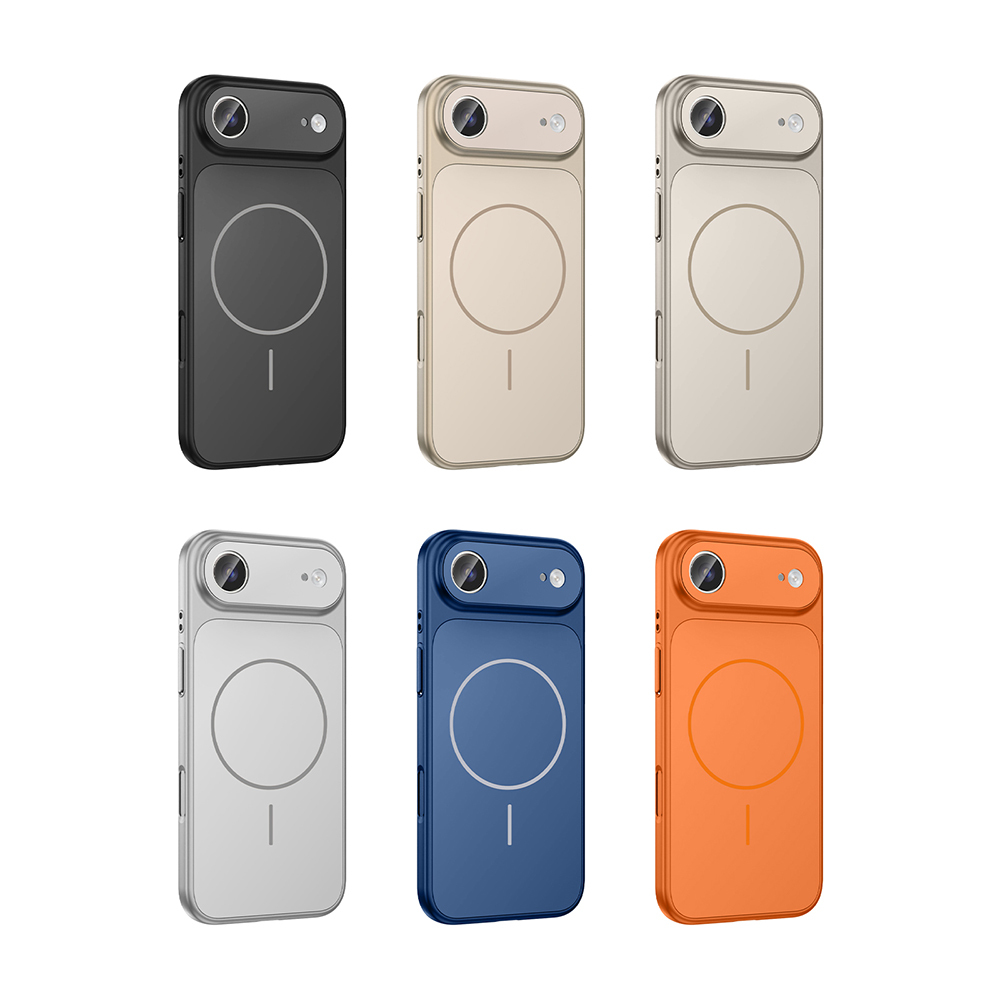 Apple iPhone 17 Air Kılıf Zore M-Safe Şarj Özellikli Kamera Korumalı Formen Kapak - 20