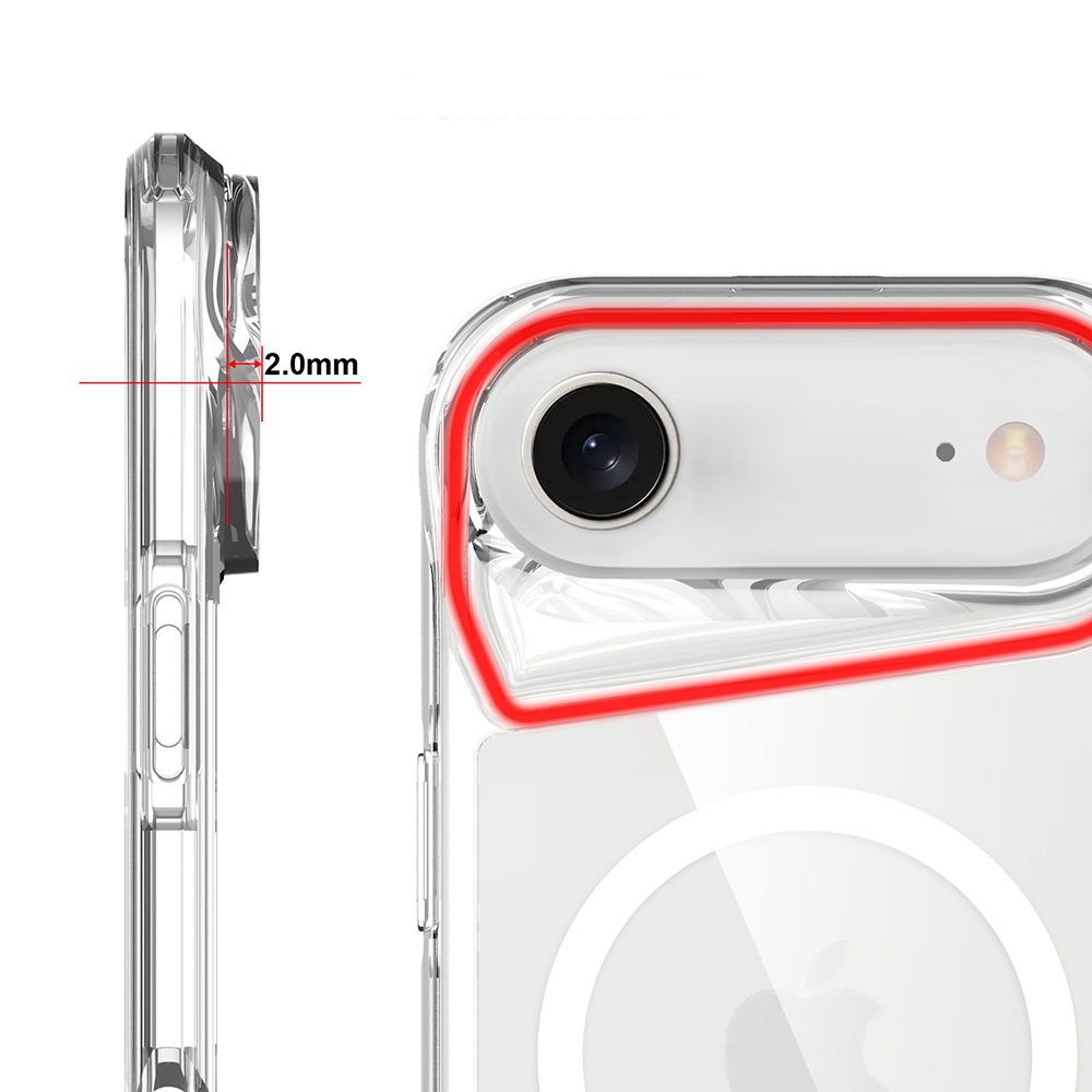 Apple iPhone 17 Air Kılıf Zore M-safe Şarj Özellikli T-Max M-safe Kapak - 5