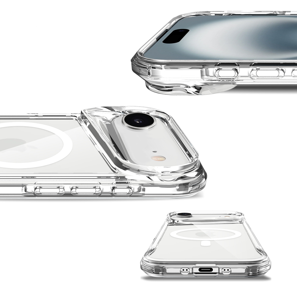 Apple iPhone 17 Air Kılıf Zore M-safe Şarj Özellikli T-Max M-safe Kapak - 8
