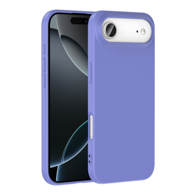 Apple iPhone 17 Air Kılıf Zore Mara Lansman Kapak Lila