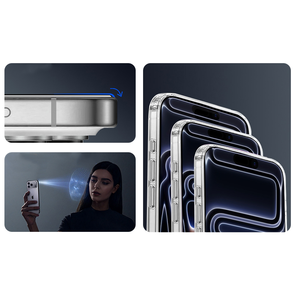 Apple iPhone 17 Air Zore 2.5D Oliv HD Temperli Cam Ekran Koruyucu + Kolay Uygulama Aparatı - 9