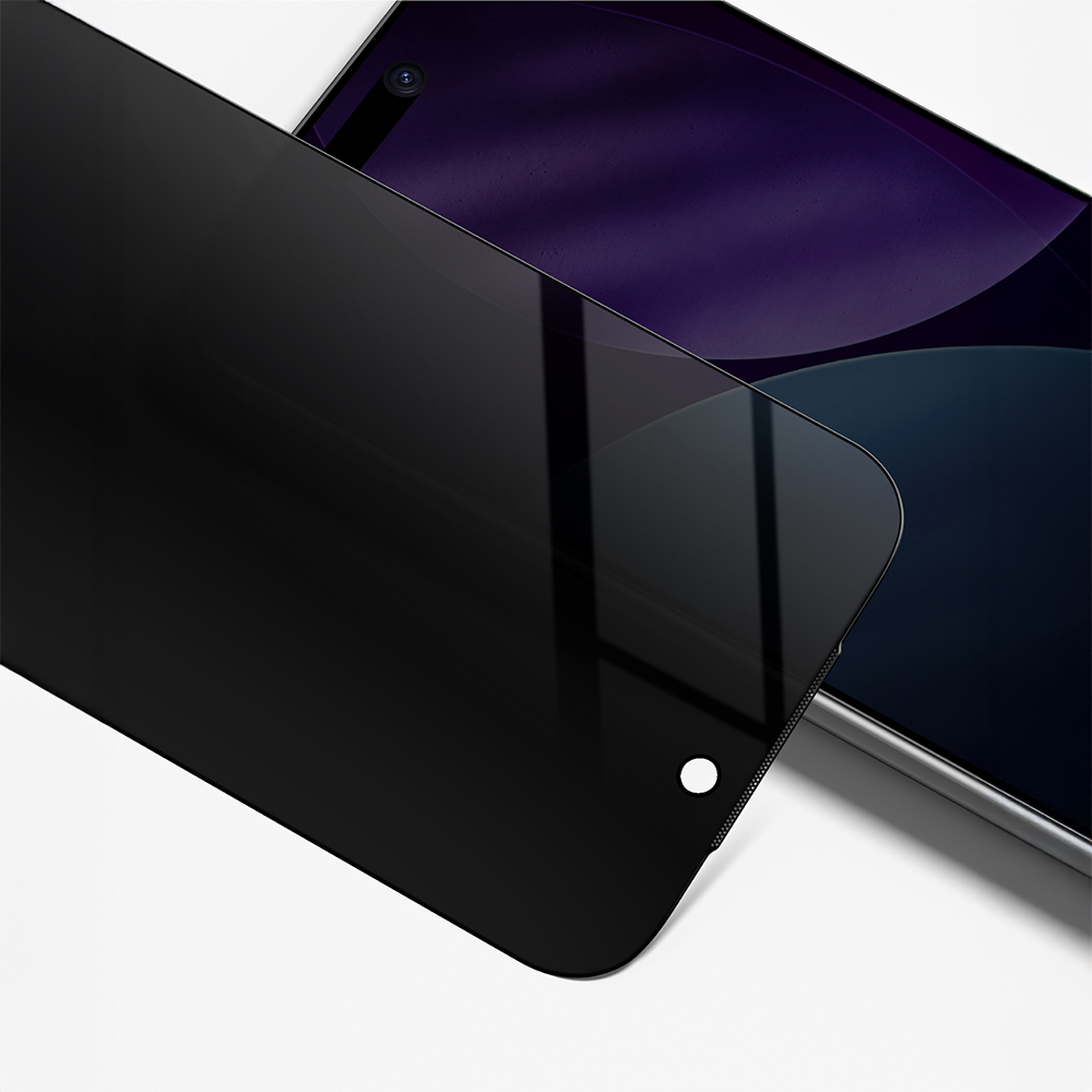 Apple iPhone 17 Amazingthing Titan Privacy Parmak İzi Bırakmayan Temperli Cam Ekran Koruyucu - 8
