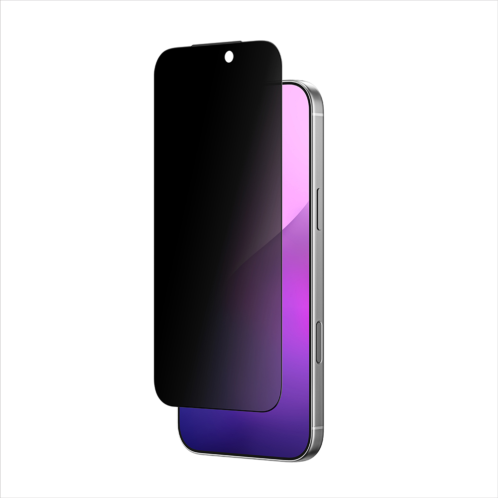 Apple iPhone 17 Amazingthing Titan Privacy Parmak İzi Bırakmayan Temperli Cam Ekran Koruyucu - 4