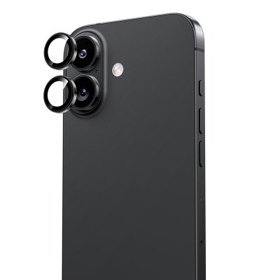 Apple iPhone 17 Benks AR Glass Warrior Premium Cam Kamera Lens Koruyucu Siyah