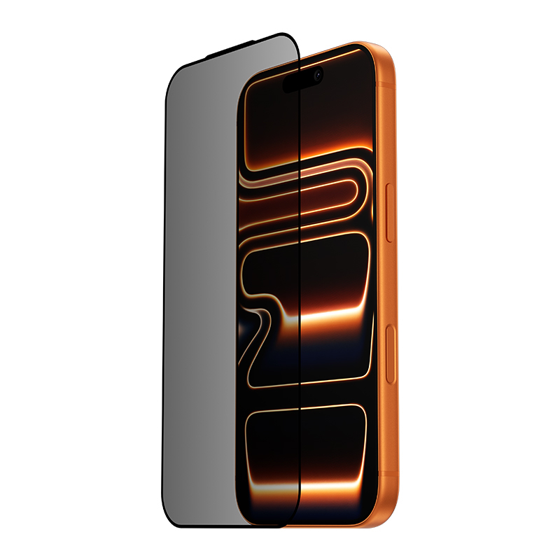 Apple iPhone 17 Benks Glass Warrior 2.0 EZFita Privacy Ghost Glass Screen Protector + Easy Application Tool - 2