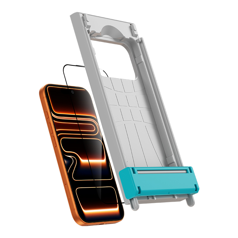 Apple iPhone 17 Benks Glass Warrior 2.0 EZFita Safir Cam Ekran Koruyucu + Kolay Uygulama Aparatı - 5