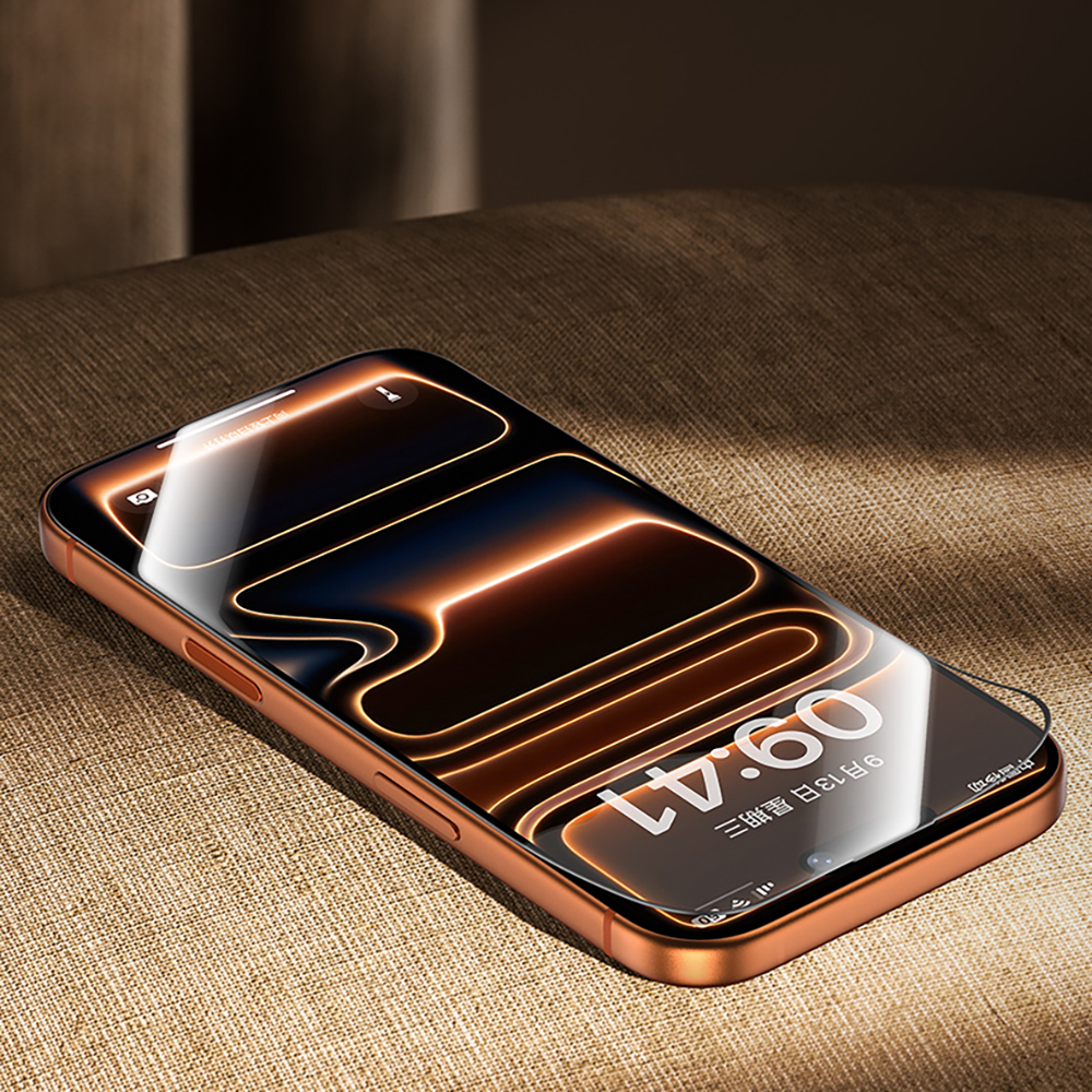 Apple iPhone 17 Benks Glass Warrior 2.0 EZFita Safir Cam Ekran Koruyucu + Kolay Uygulama Aparatı - 6