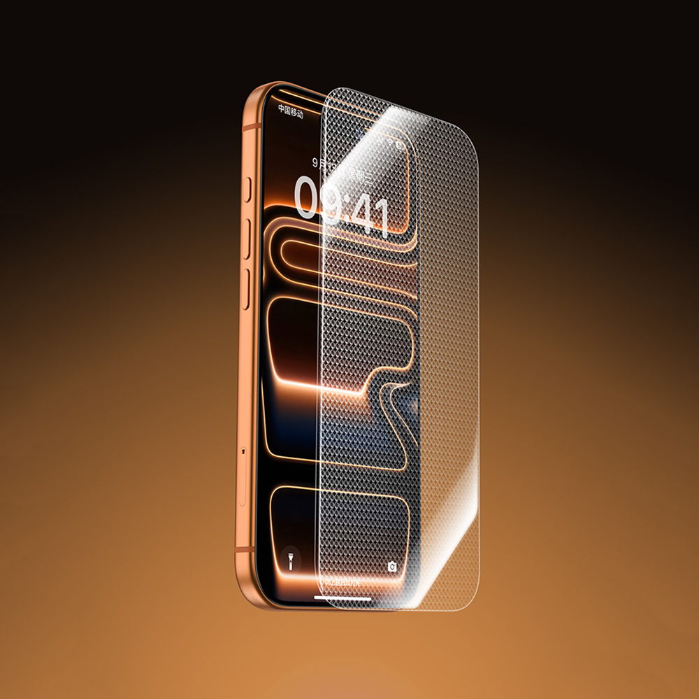 Apple iPhone 17 Benks Glass Warrior 2.0 EZFita Safir Cam Ekran Koruyucu + Kolay Uygulama Aparatı - 14