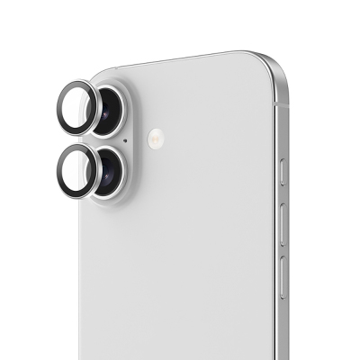 Apple iPhone 17 Benks Glass Warrior Cam Kamera Lens Koruyucu Gümüş