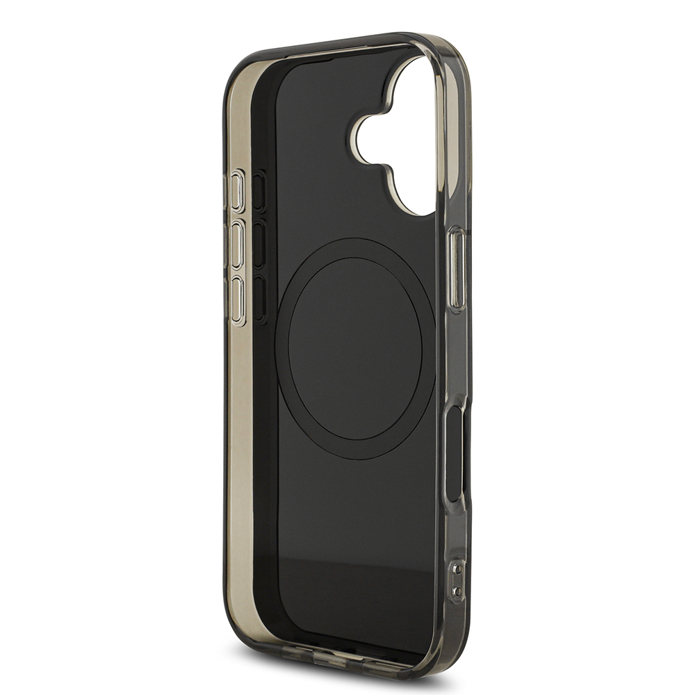 Apple iPhone 17 Case AMG Original Licensed M-Safe Charging Feature IML Print Logo Double Layer Bow Lines Cover - 8