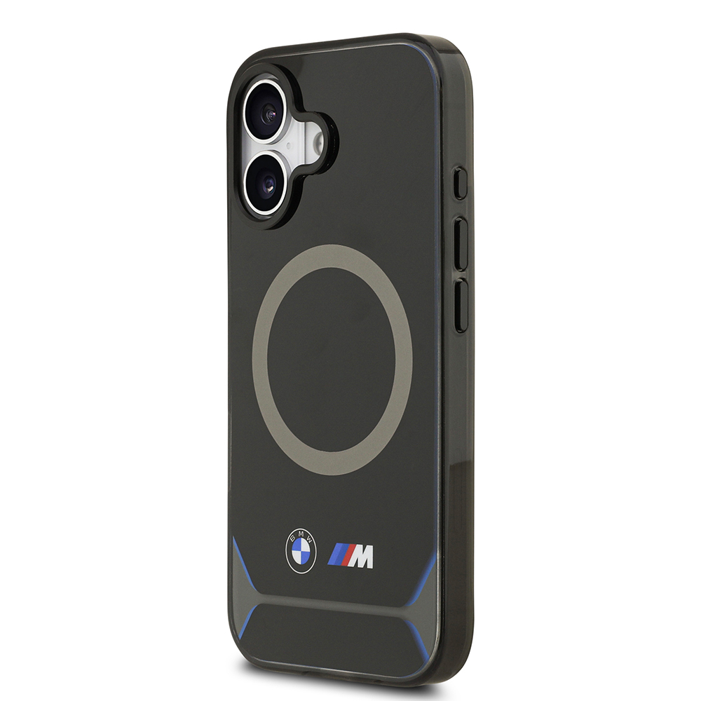 Apple iPhone 17 Case BMW Original Licensed M-safe Charging Feature Metal Button Design IML Printed M Design Cover - 3
