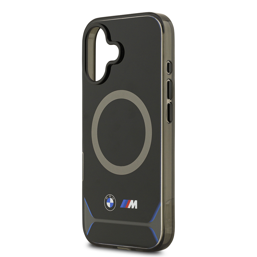 Apple iPhone 17 Case BMW Original Licensed M-safe Charging Feature Metal Button Design IML Printed M Design Cover - 7