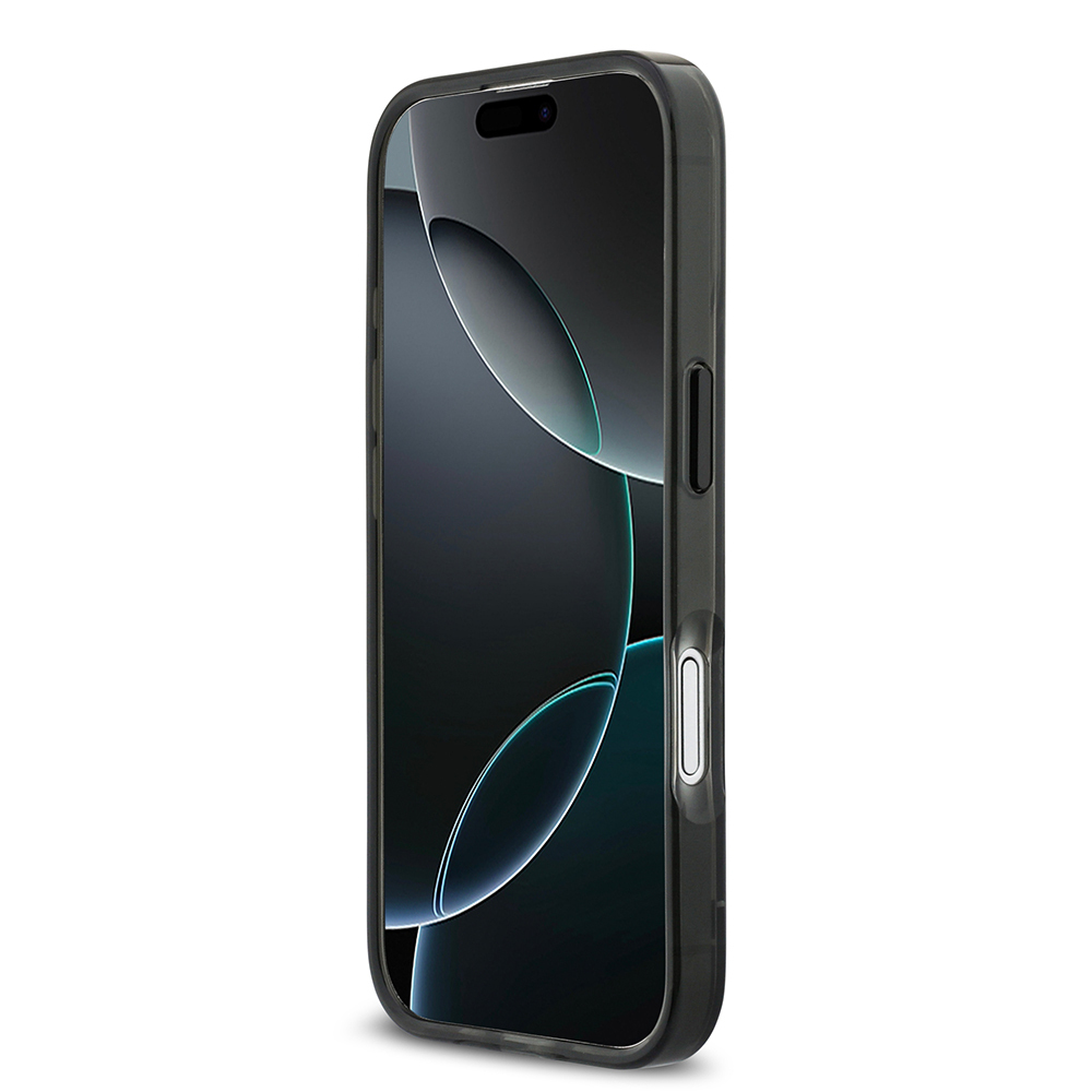 Apple iPhone 17 Case BMW Original Licensed M-Safe Charging Feature Metal Button Design Transparent M Design Cover - 5