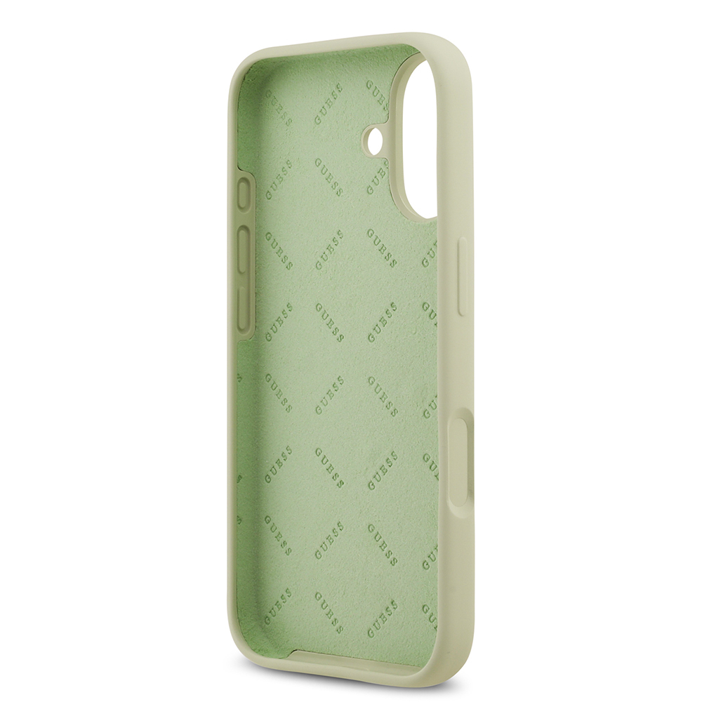 Apple iPhone 17 Case Guess Original Licensed Grained Text Logo Cover - 32