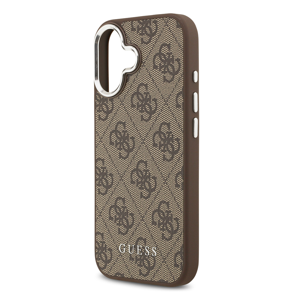 Apple iPhone 17 Case Guess Original Licensed M-safe Charging Feature 4G Classic Text Logo Cover - 15