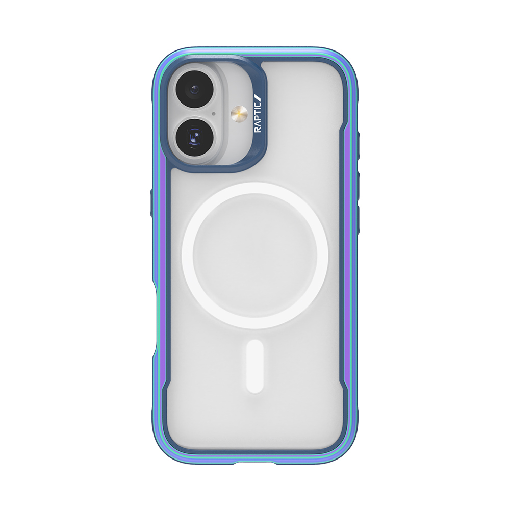Apple iPhone 17 Case M-Safe Charging Feature Airbag Raptic Shield Series Transparent Back Cover - 1