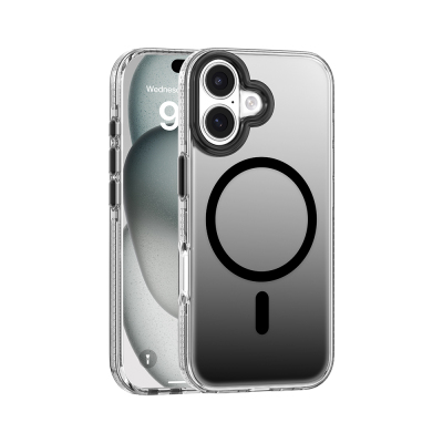 Apple iPhone 17 Case M-safe Charging Feature Anti-Yellowing Mutural Icesense Series Cover Black