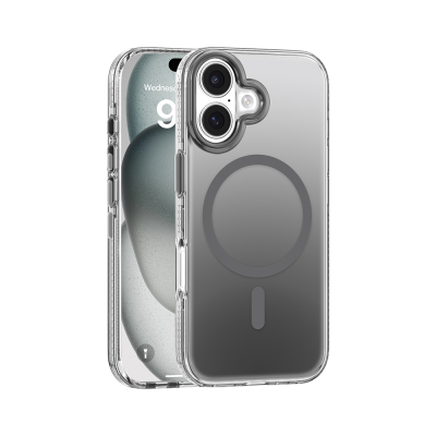 Apple iPhone 17 Case M-safe Charging Feature Anti-Yellowing Mutural Icesense Series Cover Grey