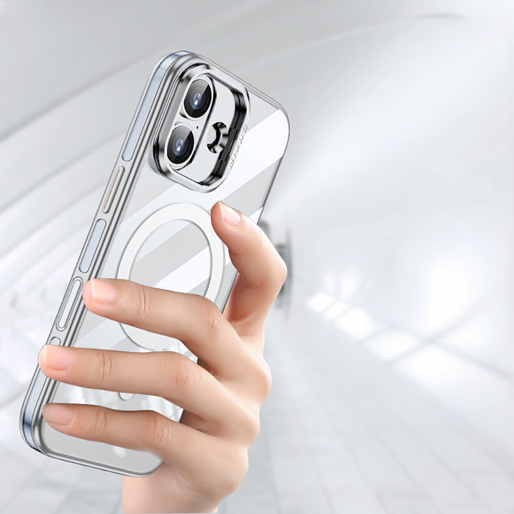 Apple iPhone 17 Case M-safe Charging Feature Legendary Cover Wlons Stand - 12