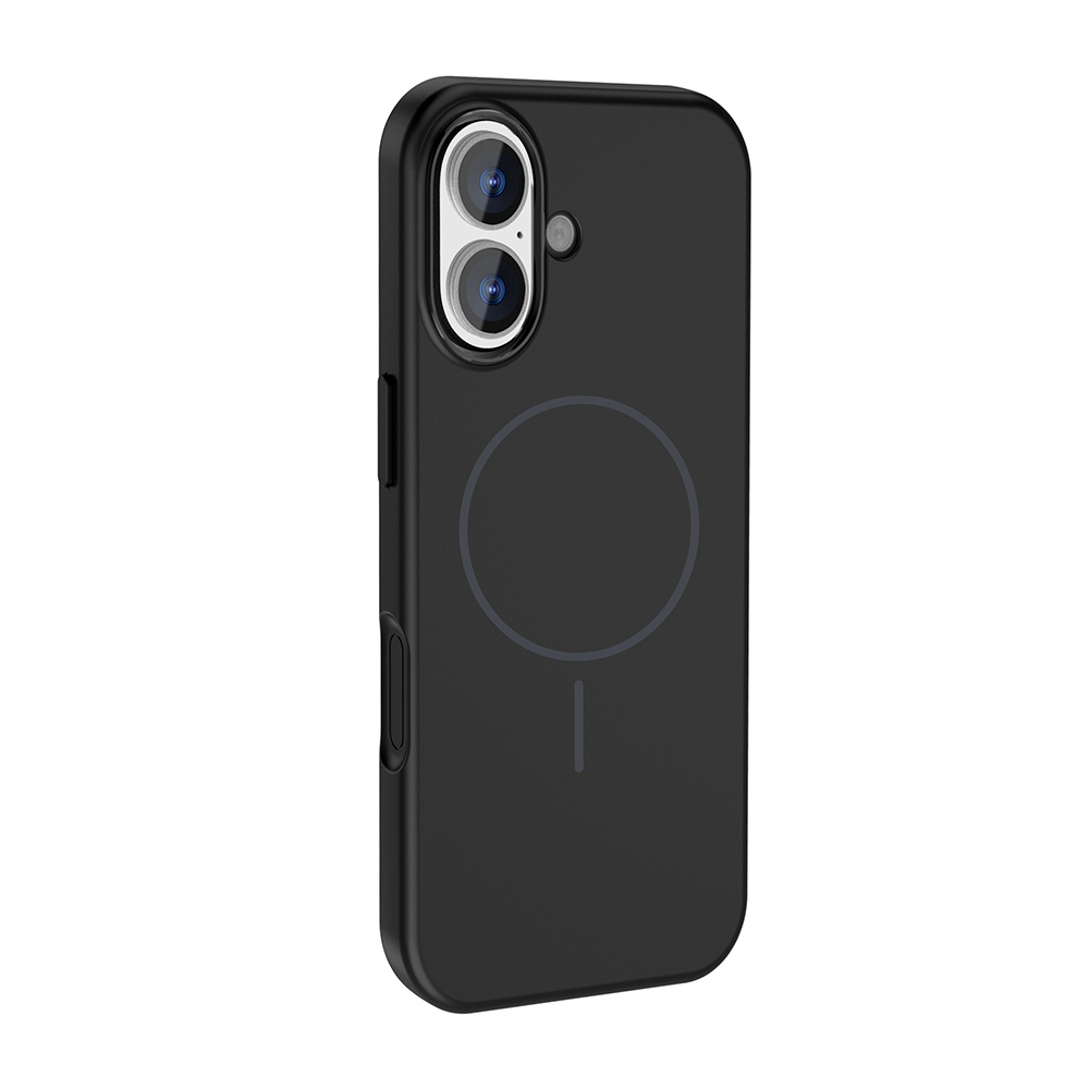 Apple iPhone 17 Case M-Safe Charging Feature Metal Camera Frame Zore Edi Silicone Cover - 10