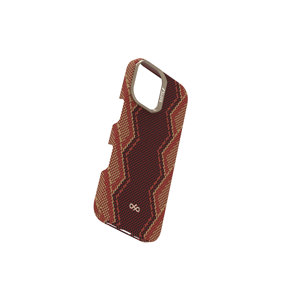 Apple iPhone 17 Case M-safe Charging Feature Raptic Aramid Skin Bionic Series Cover - 7