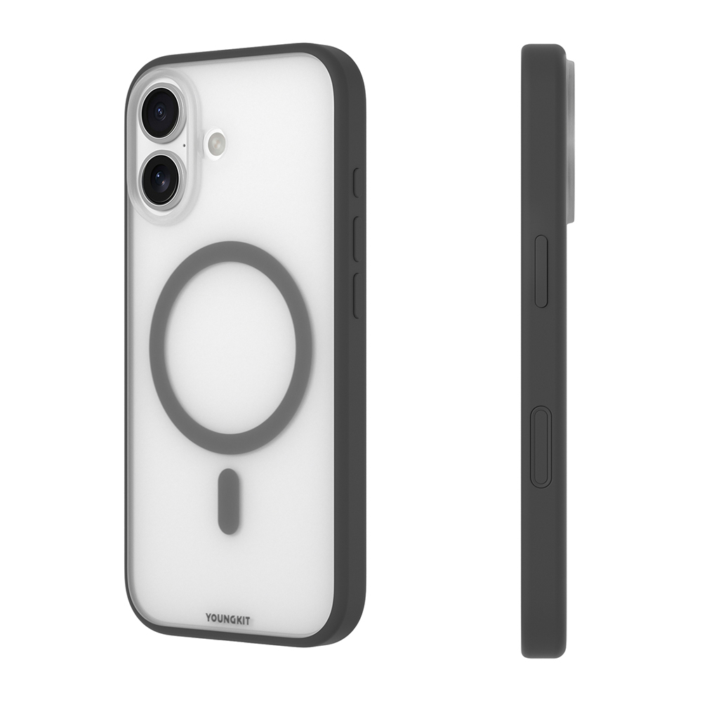 Apple iPhone 17 Case M-safe Charging Feature Youngkit Clear Series Cover - 5