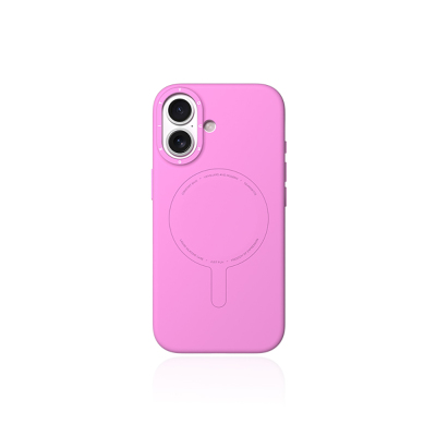 Apple iPhone 17 Case M-Safe Charging Feature Youngkit Morandi Series Cover Pink