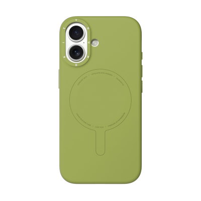 Apple iPhone 17 Case M-Safe Charging Feature Youngkit Morandi Series Cover Green