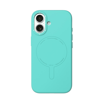Apple iPhone 17 Case M-Safe Charging Feature Youngkit Morandi Series Cover Blue