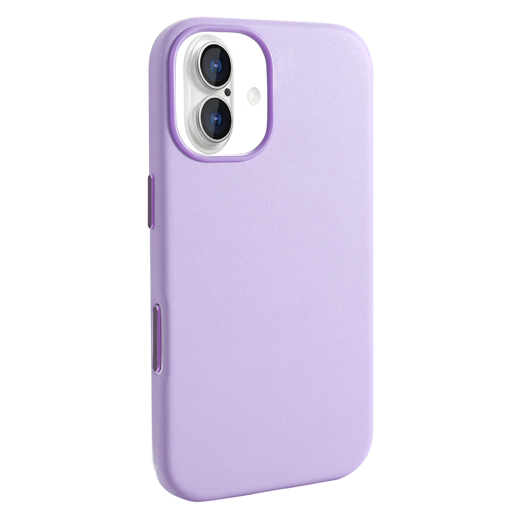 Apple iPhone 17 Case M-safe Charging Feature Zore Cupra PU Leather Look Cover - 8