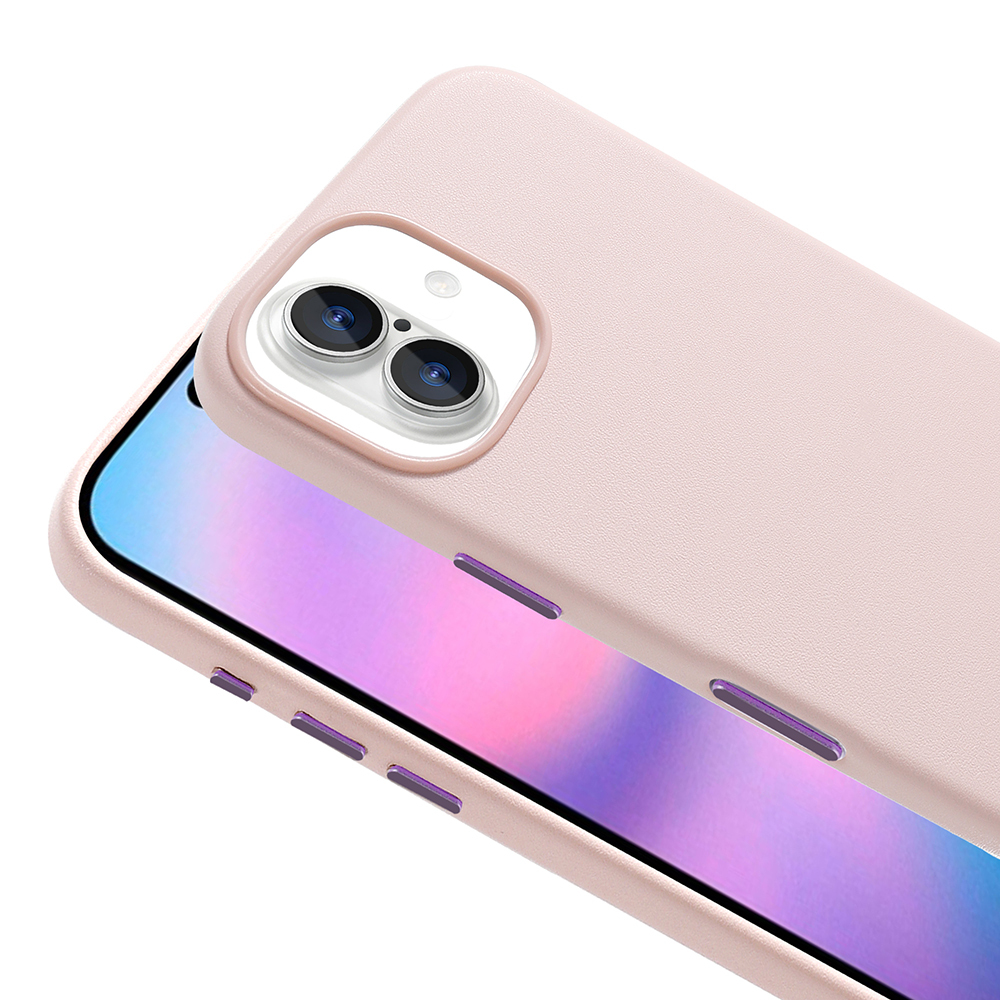 Apple iPhone 17 Case M-safe Charging Feature Zore Cupra PU Leather Look Cover - 15