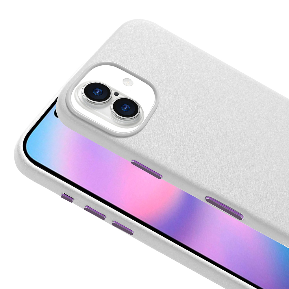 Apple iPhone 17 Case M-safe Charging Feature Zore Cupra PU Leather Look Cover - 17