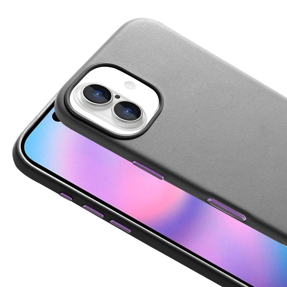Apple iPhone 17 Case M-safe Charging Feature Zore Cupra PU Leather Look Cover - 16