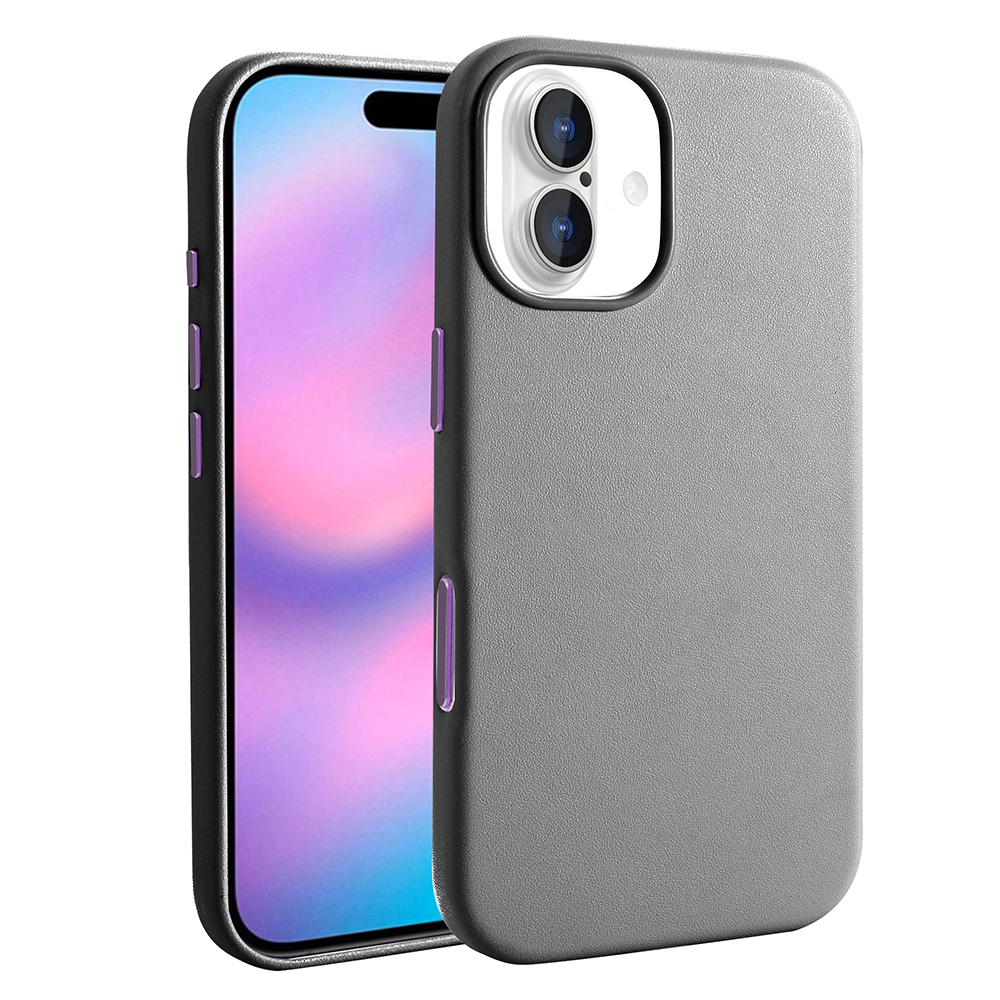 Apple iPhone 17 Case M-safe Charging Feature Zore Cupra PU Leather Look Cover - 5
